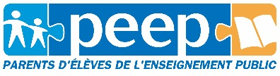 PEEP, parents d'élèves de l'enseignement public